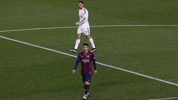Messi y Cristiano son los estandartes de Real Madrid y Barcelona, dos clásicos de la Champions