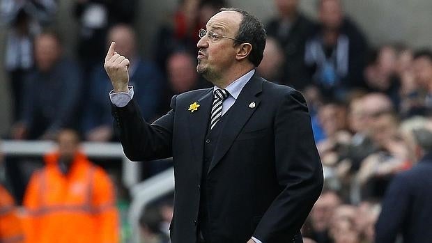 Rafa Benítez, entrenador del Newcastle