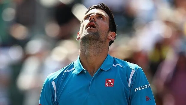 Novak Djokovic, durante la final del torneo de Indian Wells