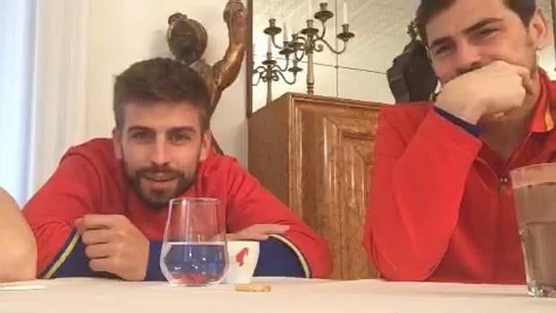 Piqué: «Con el gol de Ramos reventé una tele en Los Ángeles»