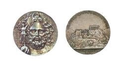 Las medallas que se entregaron a los vencedores en Atenas 1896