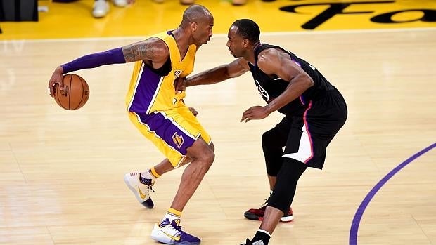 Kobe Bryant, en el partido ante los Clippers