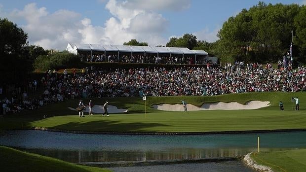 El hoyod de 17 de Valderrama ha vivido multitud de anécdotas en su historia