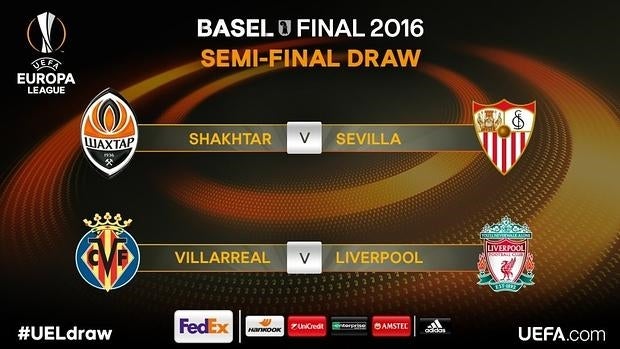 Villarreal y Sevilla se evitan en semifinales