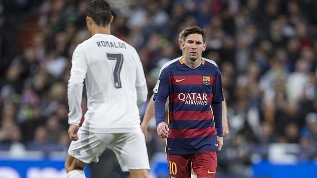 Cristiano y Messi, frente a frente