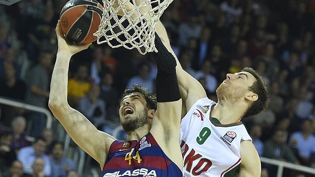 El Barcelona cae en el Palau y se jugará el pase a la Final Four en Rusia