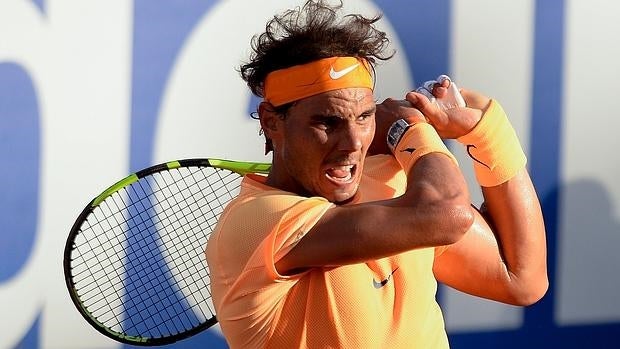 Rafa Nadal, durante el pasado Conde de Godó