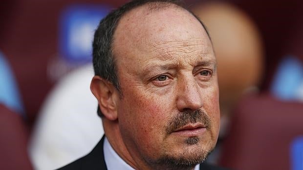 Rafa Benítez, en el último partido con el Newcastle