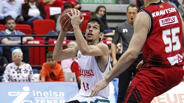 El base serbio del Baloncesto Sevilla Nenad Miljenovic