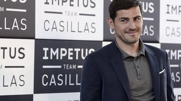 Casillas, en un acto reciente en Madrid