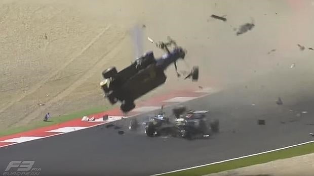 Brutal accidente en el circuito de Spielberg