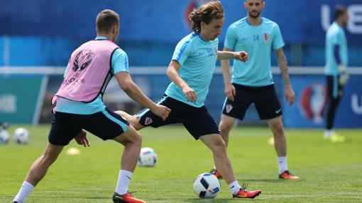 Modric, uno de los referentes croatas