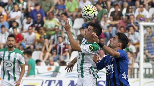 Imagen del Córdoba-Girona jugado en el estadio de El Arcángel