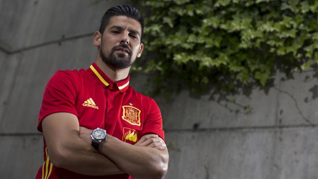 Nolito, durante la entrevista con ABC