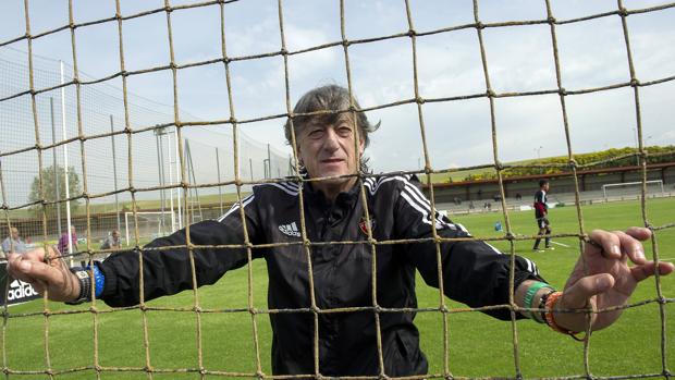 Enrique Martín, entrenador del Osasuna