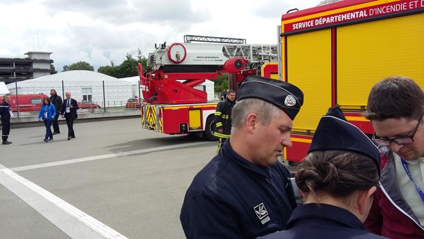 Desalojan la sala de prensa en Lille por un paquete sospechoso