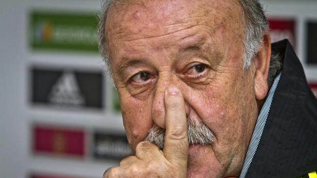 El seleccionador español, Vicente del Bosque