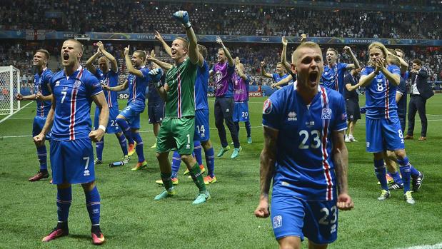 La impactante celebración de Islandia tras su gesta