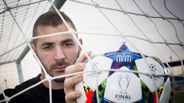 El delantero del Real Madrid, Karim Benzema