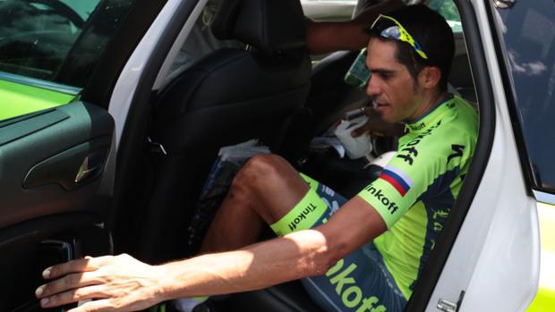 Alberto Contador abandona el Tour de Francia