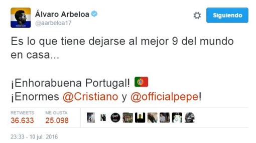 El «palo» sin piedad de Arbeloa a Francia