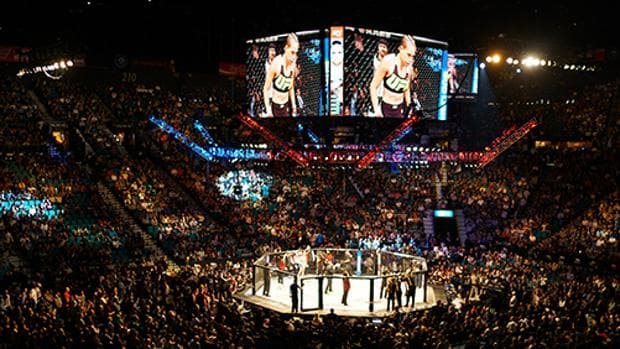 Imagen de un gran evento de Ultimate Fighting Championship (UFC)