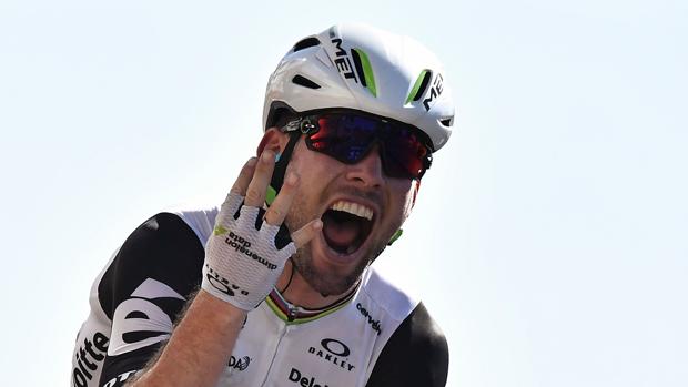 Cuatro dedos de Cavendish y uno de Degenkolb