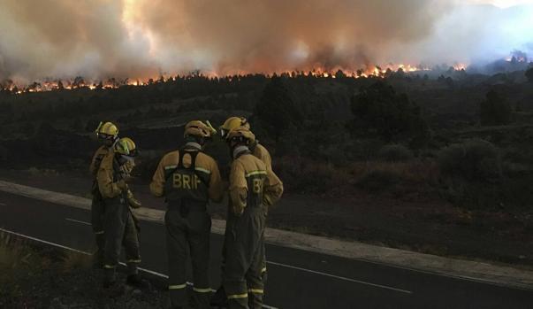 El incendio en la isla de La Palma ha quemado ya más de 3.600 hectáreas