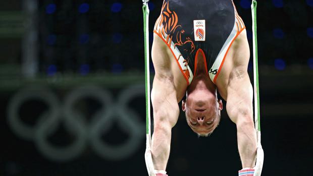 El gimnasta holandés Yuri van Gelder