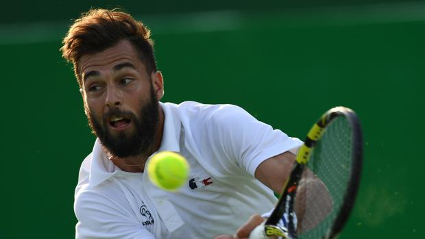 Benoit Paire, en su partido ante Fognini