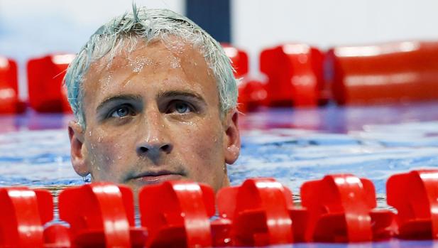 Ryan Lochte, durante su participación en los Juegos de Río 2016