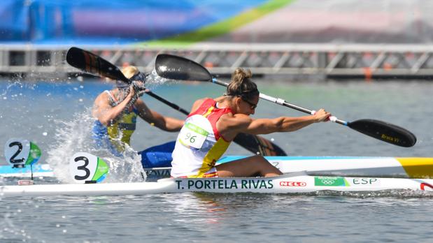 Teresa Portela, otra medalla que se va al limbo