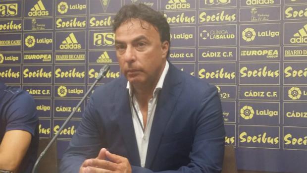 Pina: «Este Cádiz CF tiene un complemento idóneo de poderío físico»