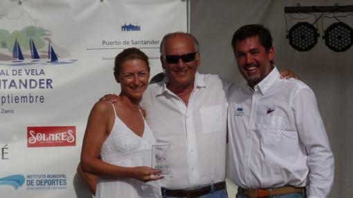 Fernando Pereda y Ángela Pumariega campeones de España Master de Snipe