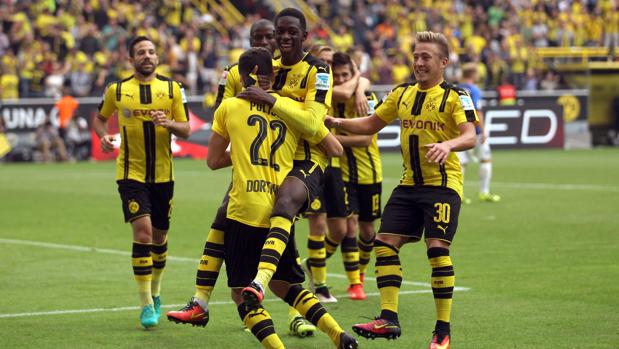 El Dortmund se acostumbra a golear
