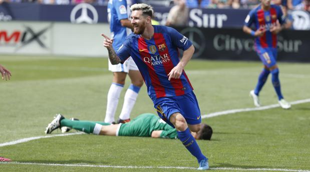 Otra vez Messi dispara al Barça