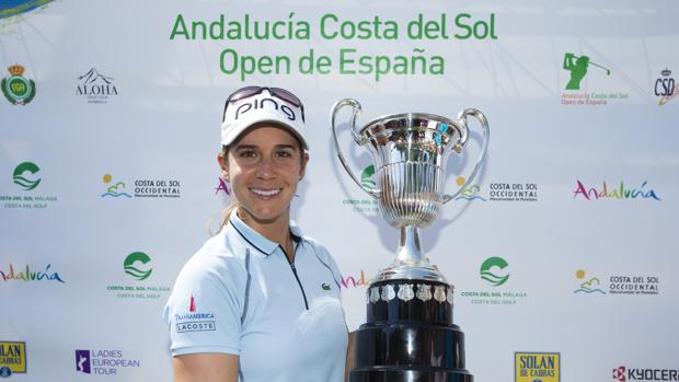 Azahara Muñoz ganó brillantemente el esquivo Open de España