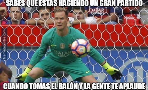 Los mejores memes sobre Ter Stegen