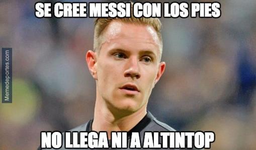 Los mejores memes sobre Ter Stegen