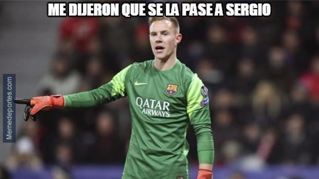 Los mejores memes sobre Ter Stegen