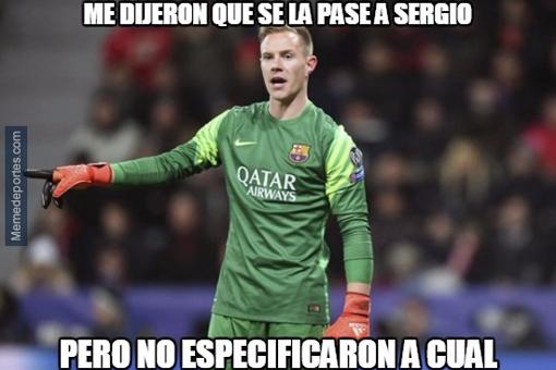 Los mejores memes sobre Ter Stegen