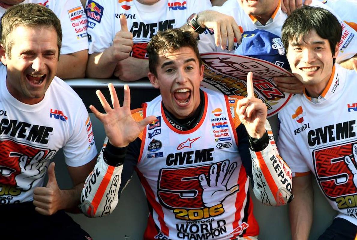 Marc Márquez, campeón del mundo