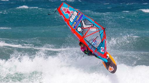 Iballa Ruano, campeona del Mundo de windsurfing