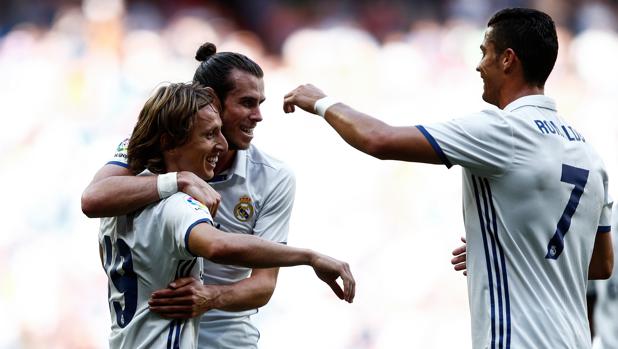 Modric, Bale y Ronaldo, tres de los renovados por el Real Madrid