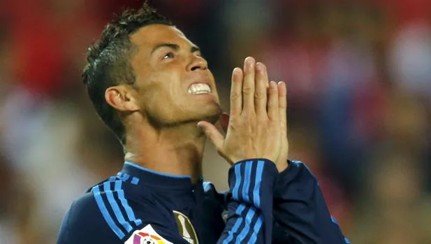 Cristiano Ronaldo, durante el partido de 2015 al que se refiere la sentencia
