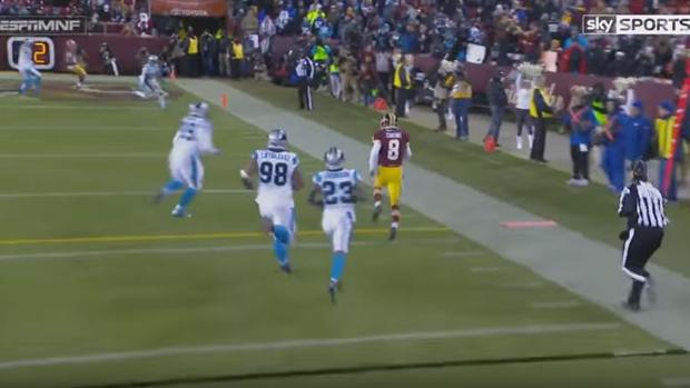 Brutal «atropello» a una animadora en la NFL