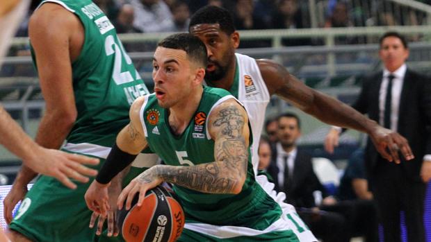 El jugador del Panathinaikos Mike James