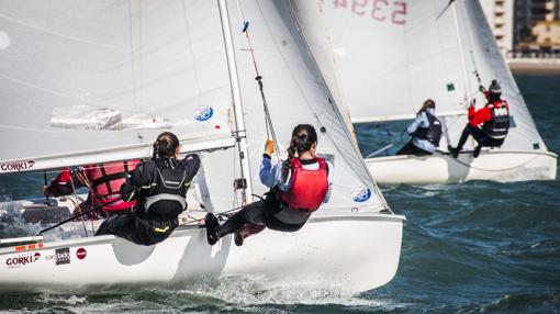 Primeros líderes de la Regata Ciudad del Puerto