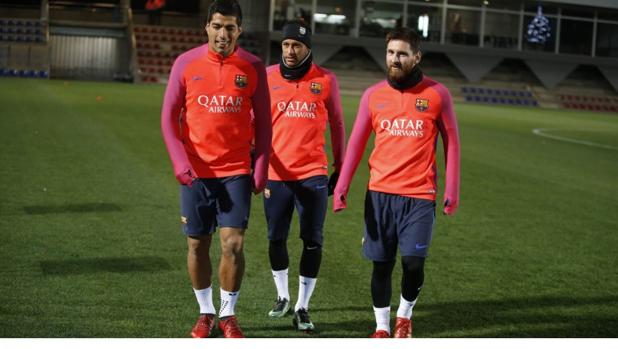 Fin a las vacaciones escolares de Messi, Neymar y Suárez