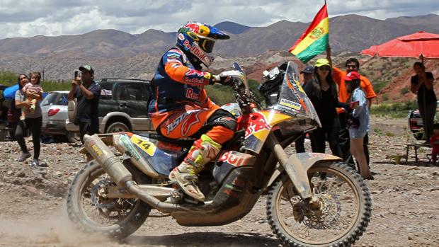 Batacazo de Barreda en la general del Dakar